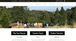 Desktop Screenshot of campcedarglen.org